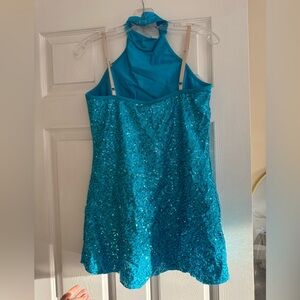 Weissman Blue Dance Costume. Girls Size XXLC